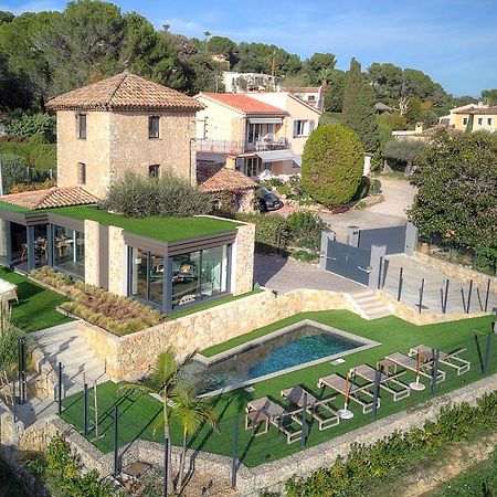 Immogroom - Superbe Villa - Piscine - Vue Mer - Parking - Clim Vallauris Exterior foto