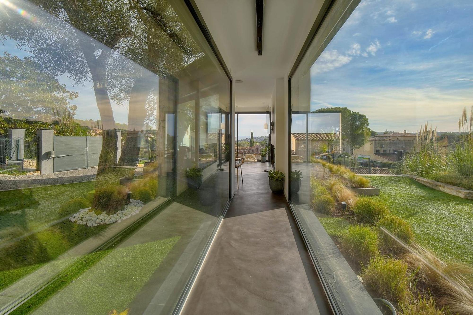 Immogroom - Superbe Villa - Piscine - Vue Mer - Parking - Clim Vallauris Exterior foto