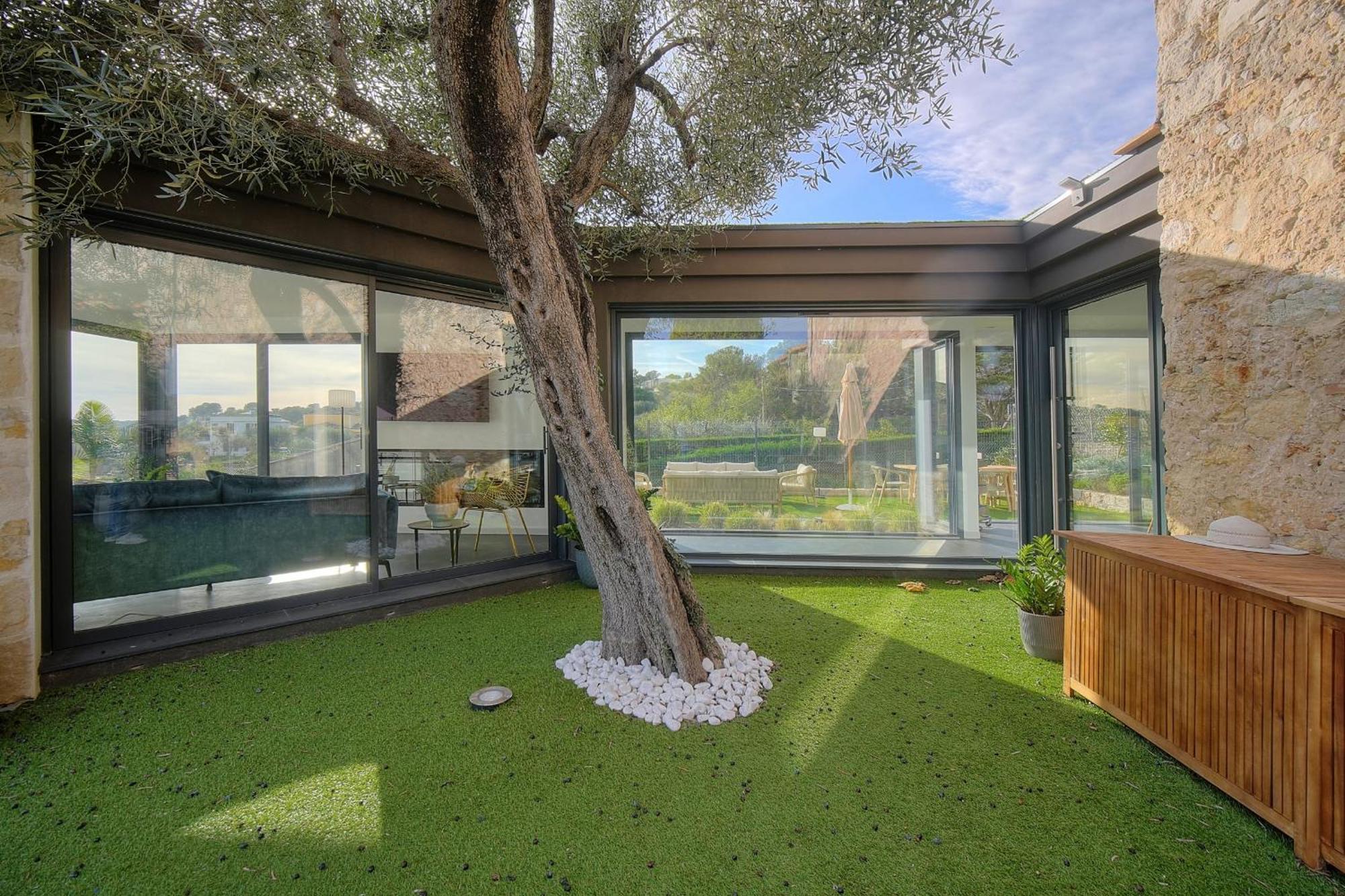 Immogroom - Superbe Villa - Piscine - Vue Mer - Parking - Clim Vallauris Exterior foto